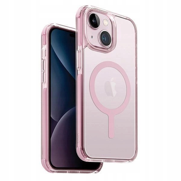 UNIQ COMBAT RUGGED PROTECTIVE CASE WITH 3-TIER IMPACT PROTECTION MADE FOR IPHONE 15 PLUS | BABY PINK